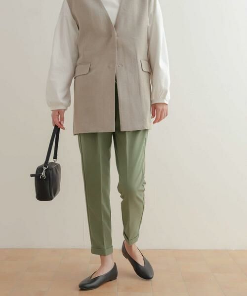 URBAN RESEARCH DOORS / アーバンリサーチ ドアーズ その他パンツ | ストレッチテーパードイージーパンツ | 詳細9