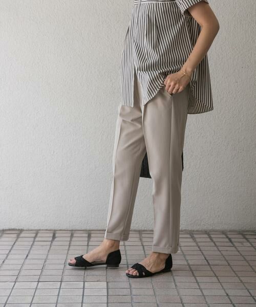 URBAN RESEARCH DOORS / アーバンリサーチ ドアーズ その他パンツ | ストレッチテーパードイージーパンツ | 詳細30