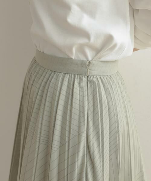 URBAN RESEARCH DOORS / アーバンリサーチ ドアーズ スカート | オパール加工変形プリーツスカート | 詳細13