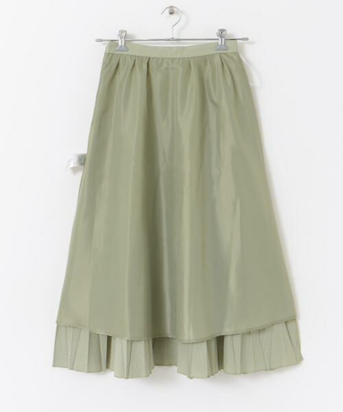 URBAN RESEARCH DOORS / アーバンリサーチ ドアーズ スカート | オパール加工変形プリーツスカート | 詳細17