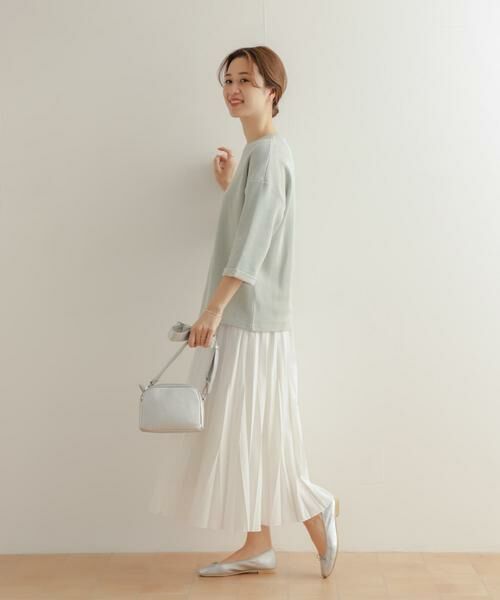 URBAN RESEARCH DOORS / アーバンリサーチ ドアーズ スカート | オパール加工変形プリーツスカート | 詳細30