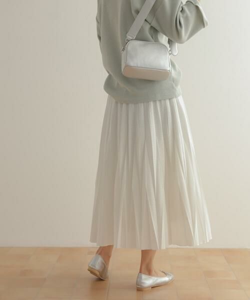 URBAN RESEARCH DOORS / アーバンリサーチ ドアーズ スカート | オパール加工変形プリーツスカート | 詳細25