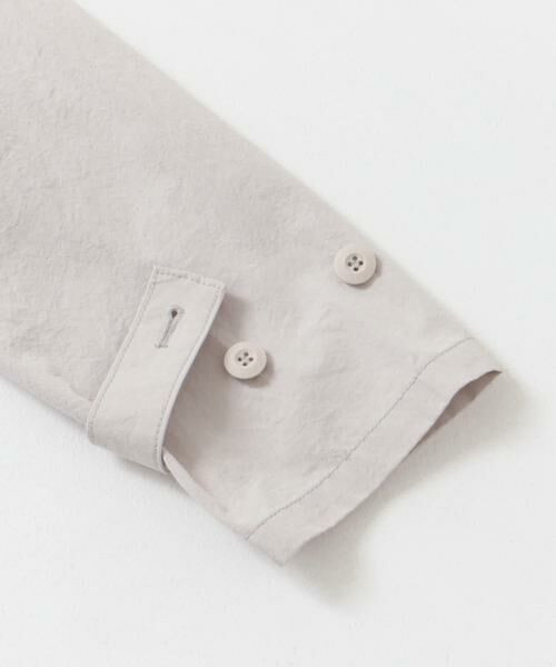 URBAN RESEARCH DOORS / アーバンリサーチ ドアーズ ステンカラーコート | 塩縮コットンステンカラーコート | 詳細15