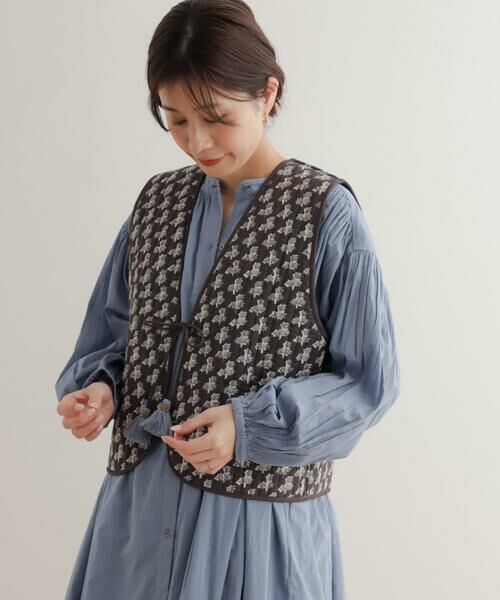 URBAN RESEARCH DOORS / アーバンリサーチ ドアーズ ダウンジャケット・ベスト | コットンリバーシブルキルティングベスト | 詳細1