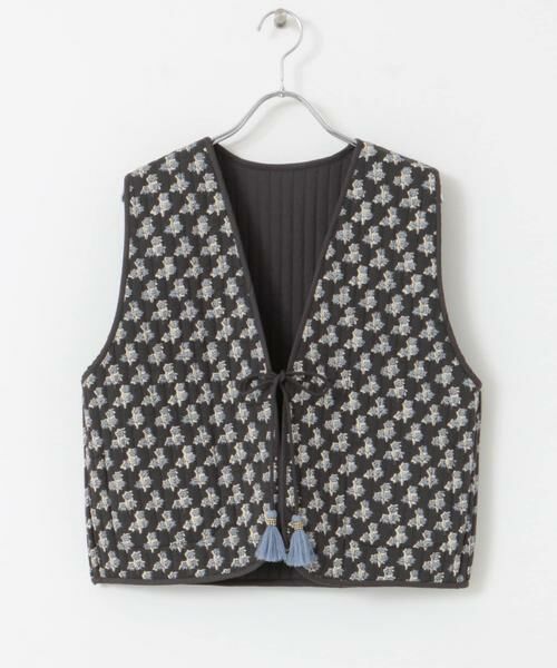 URBAN RESEARCH DOORS / アーバンリサーチ ドアーズ ダウンジャケット・ベスト | コットンリバーシブルキルティングベスト | 詳細13