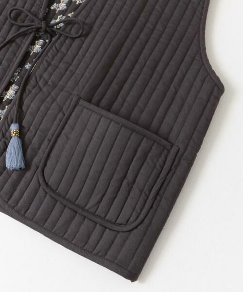 URBAN RESEARCH DOORS / アーバンリサーチ ドアーズ ダウンジャケット・ベスト | コットンリバーシブルキルティングベスト | 詳細15