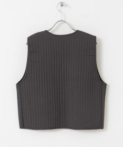 URBAN RESEARCH DOORS / アーバンリサーチ ドアーズ ダウンジャケット・ベスト | コットンリバーシブルキルティングベスト | 詳細17