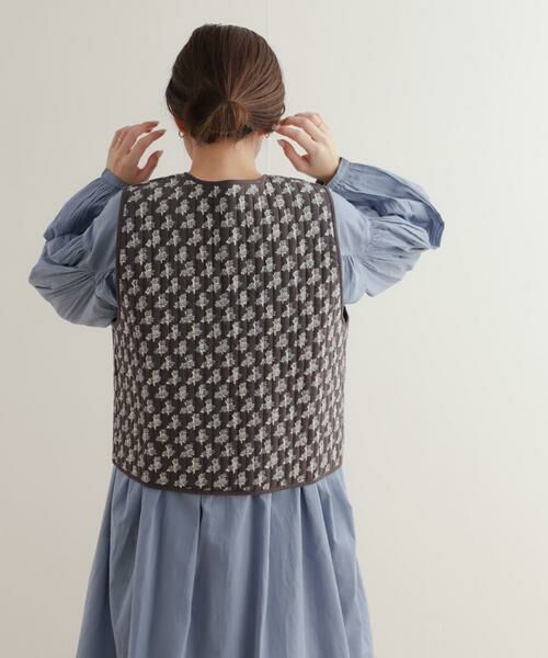 URBAN RESEARCH DOORS / アーバンリサーチ ドアーズ ダウンジャケット・ベスト | コットンリバーシブルキルティングベスト | 詳細3