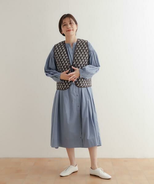 URBAN RESEARCH DOORS / アーバンリサーチ ドアーズ ダウンジャケット・ベスト | コットンリバーシブルキルティングベスト | 詳細8