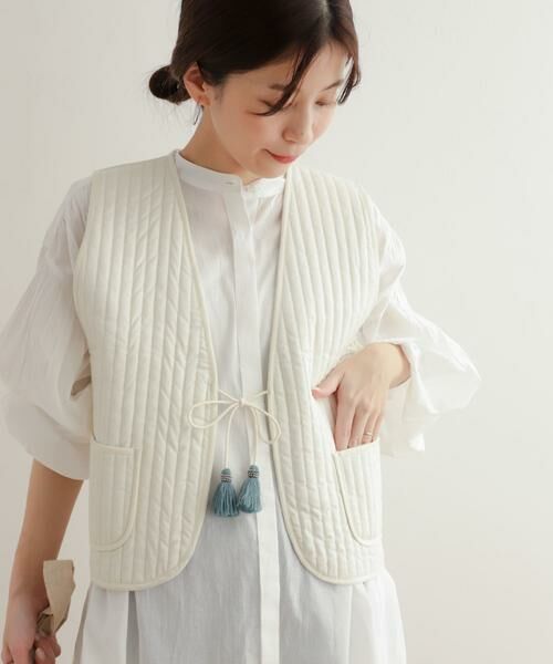 URBAN RESEARCH DOORS / アーバンリサーチ ドアーズ ダウンジャケット・ベスト | コットンリバーシブルキルティングベスト | 詳細30