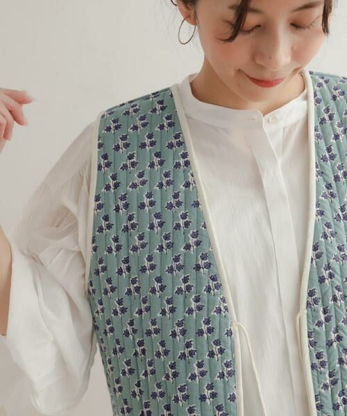 URBAN RESEARCH DOORS / アーバンリサーチ ドアーズ ダウンジャケット・ベスト | コットンリバーシブルキルティングベスト | 詳細27