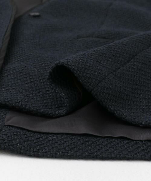 URBAN RESEARCH DOORS / アーバンリサーチ ドアーズ テーラードジャケット | ツイードVネックロングジャケット | 詳細14