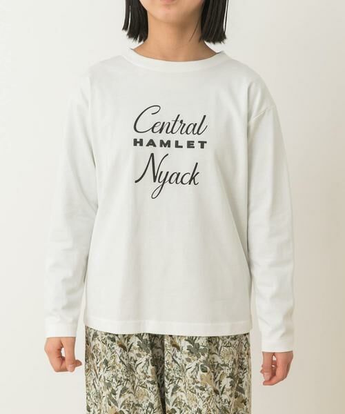 URBAN RESEARCH DOORS / アーバンリサーチ ドアーズ トップス | 『親子リンク』ロゴプリントロンTシャツ(KIDS) | 詳細10