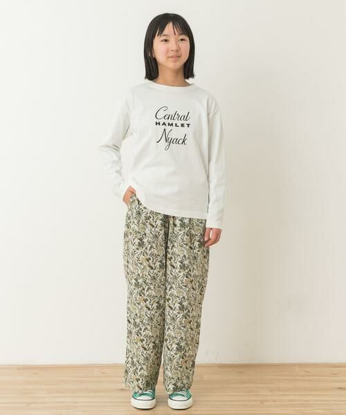 URBAN RESEARCH DOORS / アーバンリサーチ ドアーズ トップス | 『親子リンク』ロゴプリントロンTシャツ(KIDS) | 詳細12