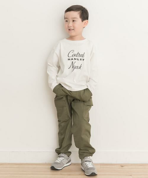 URBAN RESEARCH DOORS / アーバンリサーチ ドアーズ トップス | 『親子リンク』ロゴプリントロンTシャツ(KIDS) | 詳細2