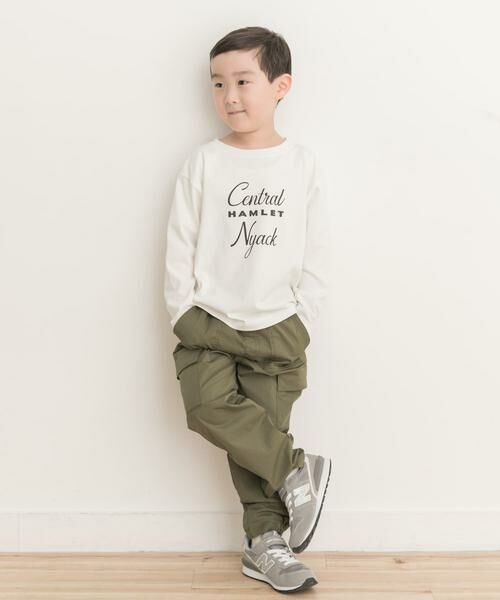 URBAN RESEARCH DOORS / アーバンリサーチ ドアーズ トップス | 『親子リンク』ロゴプリントロンTシャツ(KIDS) | 詳細3