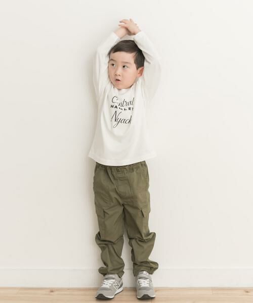 URBAN RESEARCH DOORS / アーバンリサーチ ドアーズ トップス | 『親子リンク』ロゴプリントロンTシャツ(KIDS) | 詳細4