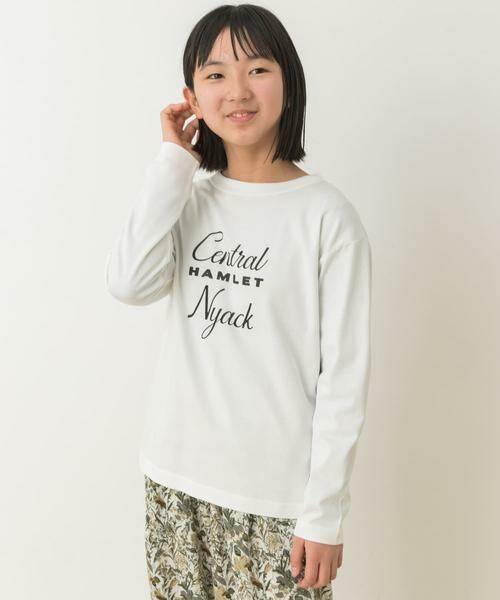 URBAN RESEARCH DOORS / アーバンリサーチ ドアーズ トップス | 『親子リンク』ロゴプリントロンTシャツ(KIDS) | 詳細7