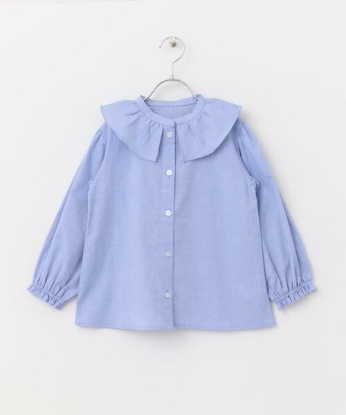 URBAN RESEARCH DOORS / アーバンリサーチ ドアーズ トップス | フリルカラーブラウス(KIDS) | 詳細3