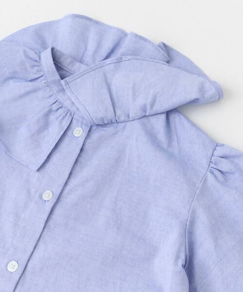 URBAN RESEARCH DOORS / アーバンリサーチ ドアーズ トップス | フリルカラーブラウス(KIDS) | 詳細4