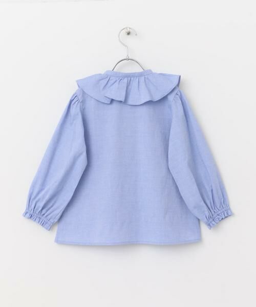 URBAN RESEARCH DOORS / アーバンリサーチ ドアーズ トップス | フリルカラーブラウス(KIDS) | 詳細6
