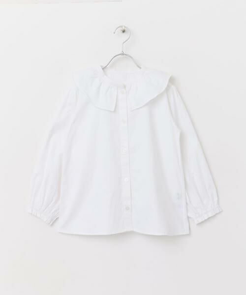 URBAN RESEARCH DOORS / アーバンリサーチ ドアーズ トップス | フリルカラーブラウス(KIDS) | 詳細20
