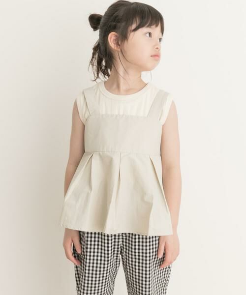 URBAN RESEARCH DOORS / アーバンリサーチ ドアーズ トップス | ペプラムキャミソールブラウス(KIDS) | 詳細2