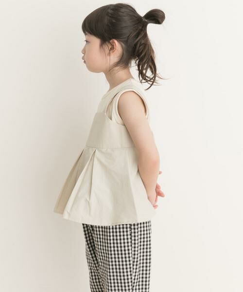 URBAN RESEARCH DOORS / アーバンリサーチ ドアーズ トップス | ペプラムキャミソールブラウス(KIDS) | 詳細3