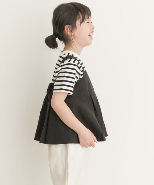 URBAN RESEARCH DOORS / アーバンリサーチ ドアーズ トップス | ペプラムキャミソールブラウス(KIDS) | 詳細23