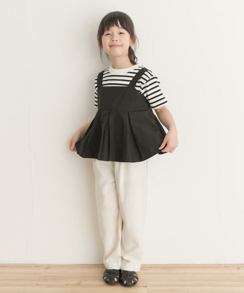 URBAN RESEARCH DOORS / アーバンリサーチ ドアーズ トップス | ペプラムキャミソールブラウス(KIDS) | 詳細28