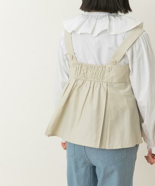 URBAN RESEARCH DOORS / アーバンリサーチ ドアーズ トップス | 『WEB/一部店舗限定』ペプラムキャミソールブラウス(KIDS) | 詳細7