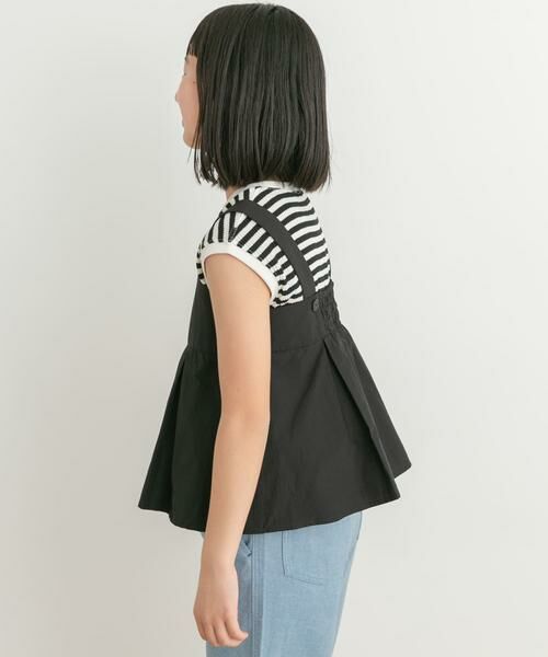 URBAN RESEARCH DOORS / アーバンリサーチ ドアーズ トップス | 『WEB/一部店舗限定』ペプラムキャミソールブラウス(KIDS) | 詳細22