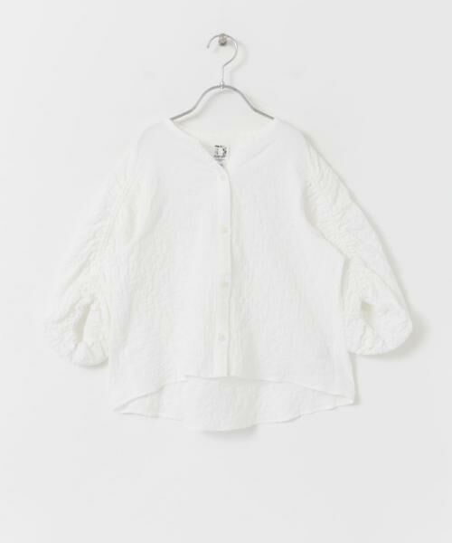 URBAN RESEARCH DOORS / アーバンリサーチ ドアーズ トップス | 『親子リンク』ギャザースリーブブラウス(KIDS) | 詳細12