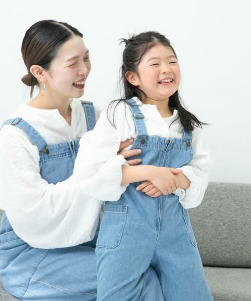 URBAN RESEARCH DOORS / アーバンリサーチ ドアーズ トップス | 『親子リンク』ギャザースリーブブラウス(KIDS) | 詳細2