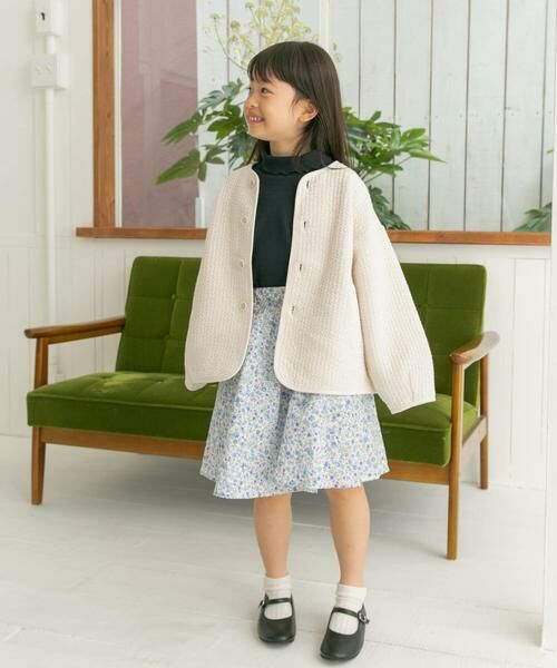 URBAN RESEARCH DOORS / アーバンリサーチ ドアーズ アウター | 『親子リンク』キルトノーカラージャケット(KIDS) | 詳細8