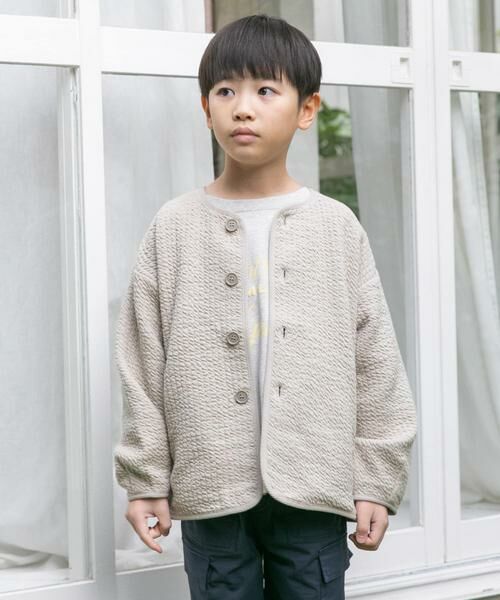 URBAN RESEARCH DOORS / アーバンリサーチ ドアーズ アウター | 『親子リンク』キルトノーカラージャケット(KIDS) | 詳細11