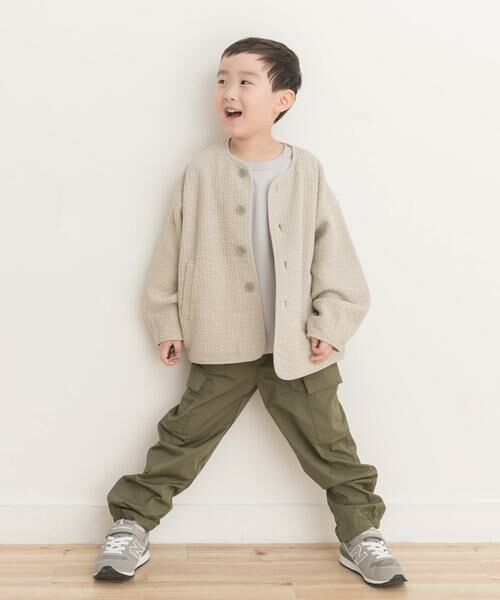 URBAN RESEARCH DOORS / アーバンリサーチ ドアーズ アウター | 『親子リンク』キルトノーカラージャケット(KIDS) | 詳細20