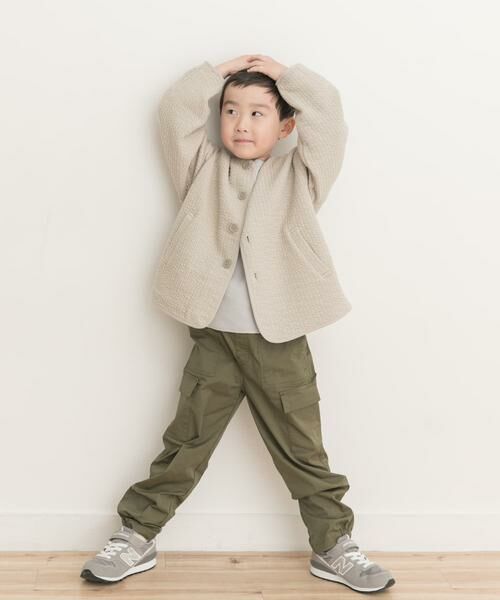 URBAN RESEARCH DOORS / アーバンリサーチ ドアーズ アウター | 『親子リンク』キルトノーカラージャケット(KIDS) | 詳細21