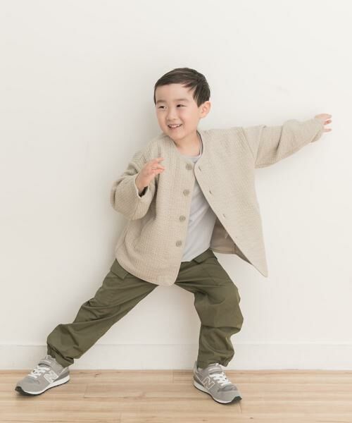 URBAN RESEARCH DOORS / アーバンリサーチ ドアーズ アウター | 『親子リンク』キルトノーカラージャケット(KIDS) | 詳細22