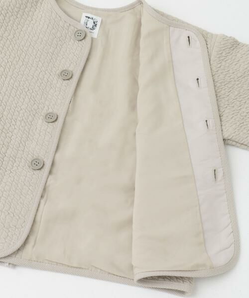 URBAN RESEARCH DOORS / アーバンリサーチ ドアーズ アウター | 『親子リンク』キルトノーカラージャケット(KIDS) | 詳細24