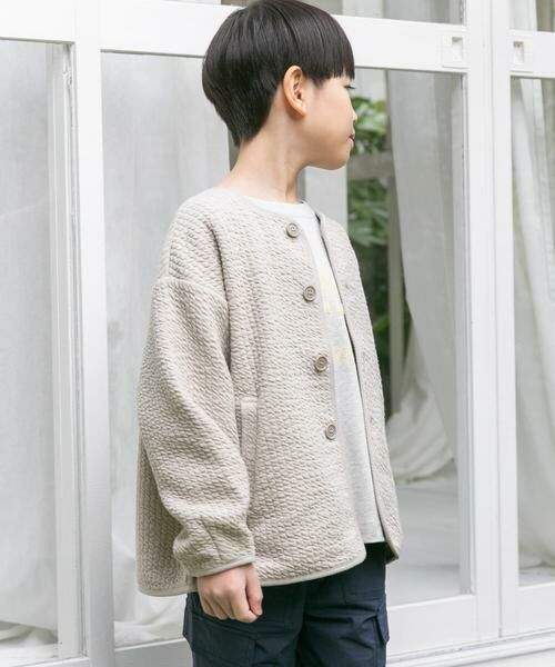 URBAN RESEARCH DOORS / アーバンリサーチ ドアーズ アウター | 『親子リンク』キルトノーカラージャケット(KIDS) | 詳細13