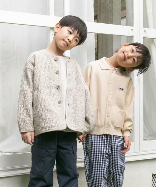 URBAN RESEARCH DOORS / アーバンリサーチ ドアーズ アウター | 『親子リンク』キルトノーカラージャケット(KIDS) | 詳細16