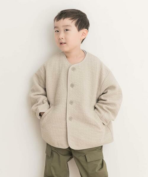 URBAN RESEARCH DOORS / アーバンリサーチ ドアーズ アウター | 『親子リンク』キルトノーカラージャケット(KIDS) | 詳細17