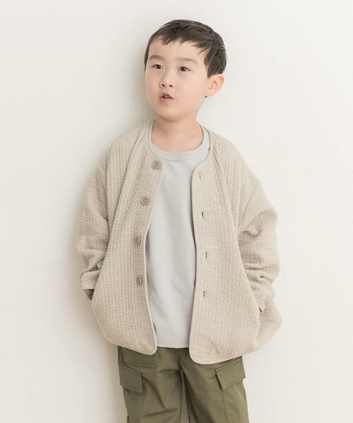 URBAN RESEARCH DOORS / アーバンリサーチ ドアーズ アウター | 『親子リンク』キルトノーカラージャケット(KIDS) | 詳細18
