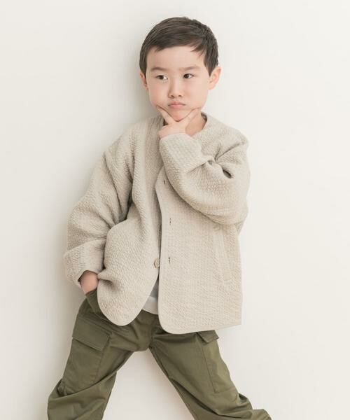 URBAN RESEARCH DOORS / アーバンリサーチ ドアーズ アウター | 『親子リンク』キルトノーカラージャケット(KIDS) | 詳細19