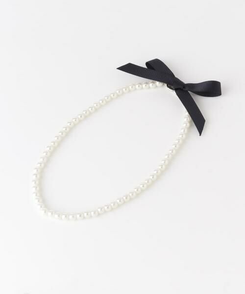URBAN RESEARCH DOORS / アーバンリサーチ ドアーズ 服飾雑貨 | 2WAYリボンパールネックレス(KIDS) | 詳細3
