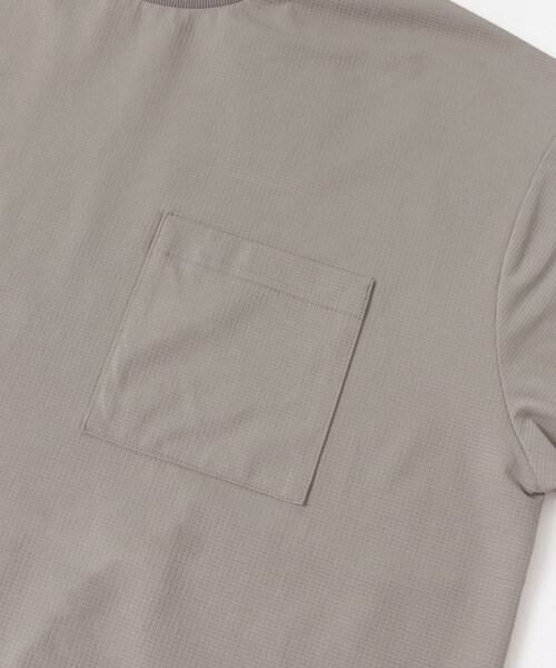 URBAN RESEARCH DOORS / アーバンリサーチ ドアーズ Tシャツ | 『吸水速乾/イージーケア/接触冷感』クイックドライ ワッフルメッシュ Tシャツ | 詳細11