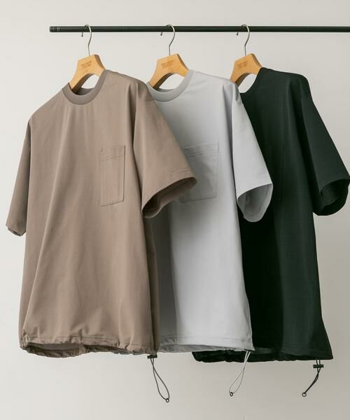 URBAN RESEARCH DOORS / アーバンリサーチ ドアーズ Tシャツ | 『吸水速乾/イージーケア/接触冷感』クイックドライ ワッフルメッシュ Tシャツ | 詳細9