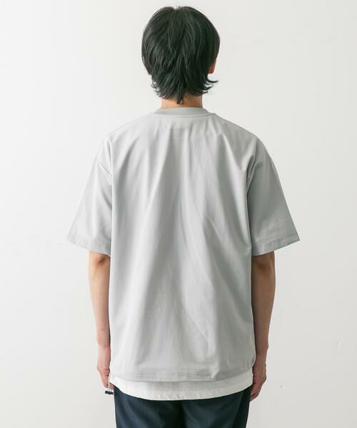 URBAN RESEARCH DOORS / アーバンリサーチ ドアーズ Tシャツ | 『吸水速乾/イージーケア/接触冷感』クイックドライ ワッフルメッシュ Tシャツ | 詳細30