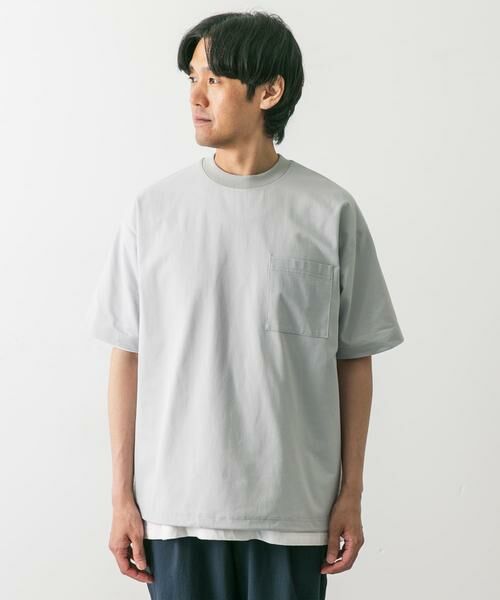 URBAN RESEARCH DOORS / アーバンリサーチ ドアーズ Tシャツ | 『吸水速乾/イージーケア/接触冷感』クイックドライ ワッフルメッシュ Tシャツ | 詳細28